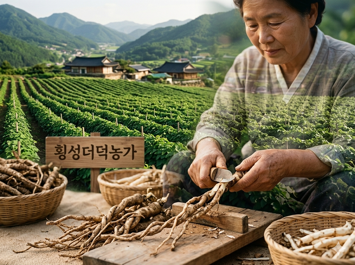 횡성더덕직판장